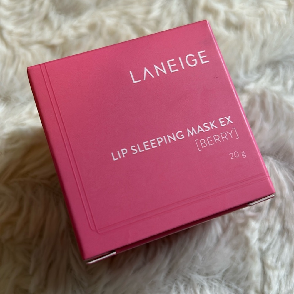 NEW LANEIGE Lip Sleeping Mask in Original Berry Full Size Retail - Picture 5 of 6